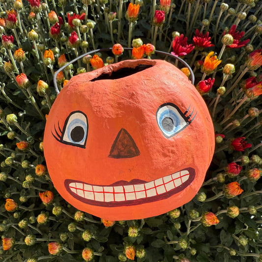 Small Jack-O-Lantern Candy Bucket