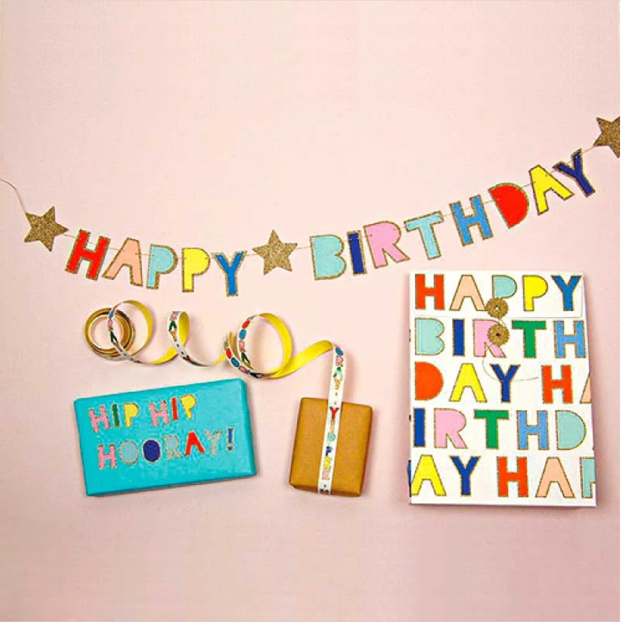 Happy Birthday To You Mini Garland Banner