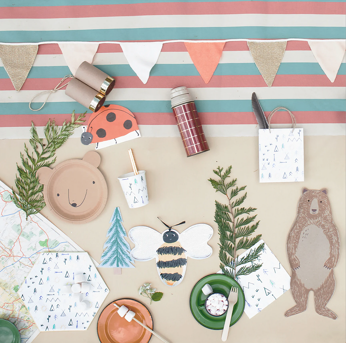 Bear Paper Plate