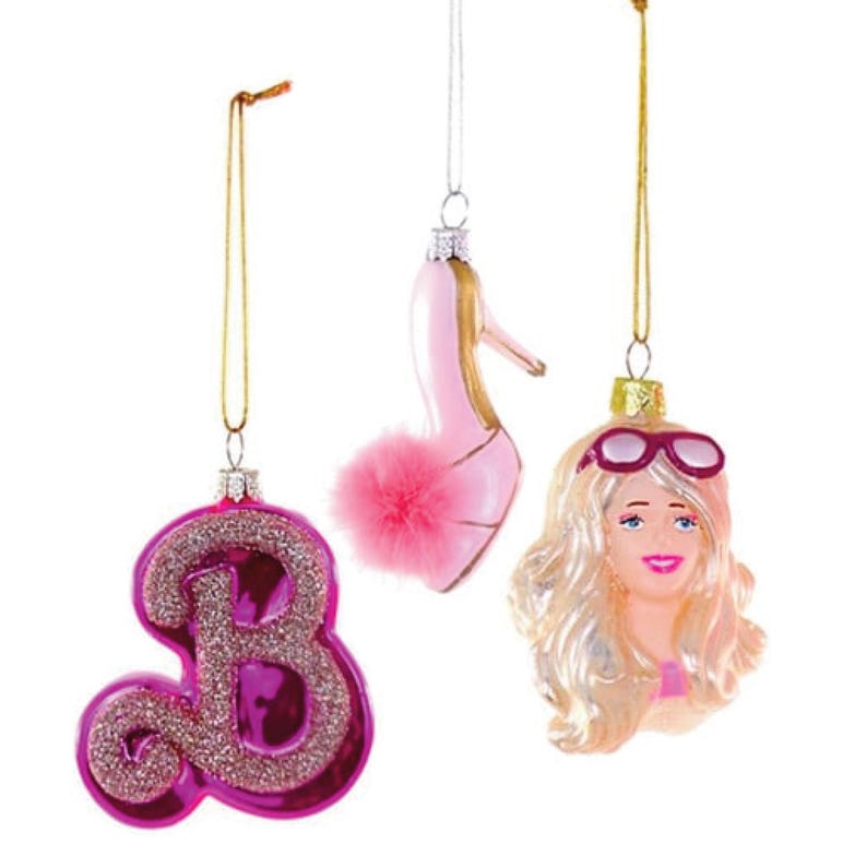 Barbie Glass Ornament Collection by Cody Foster