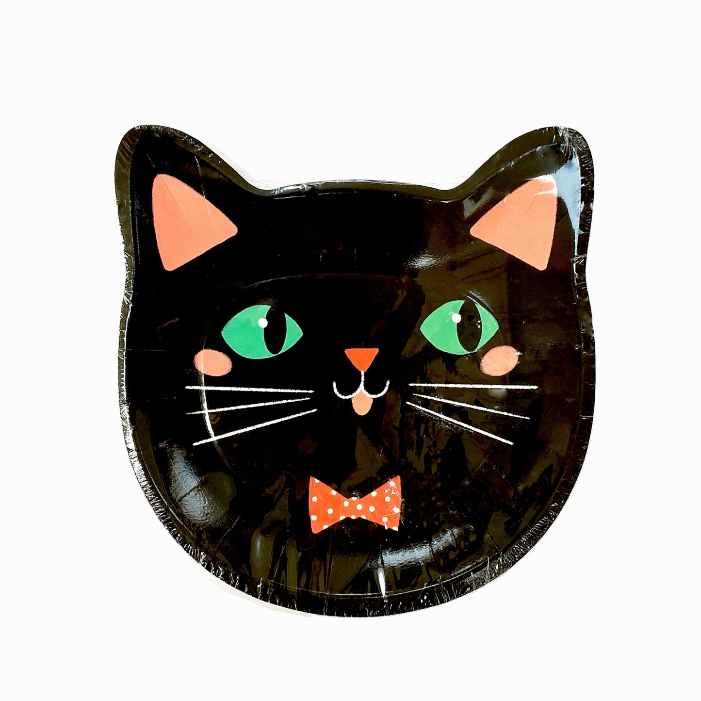 Black Cat Paper Plates