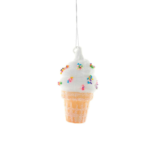 Soft Serve Ice Cream Ornament