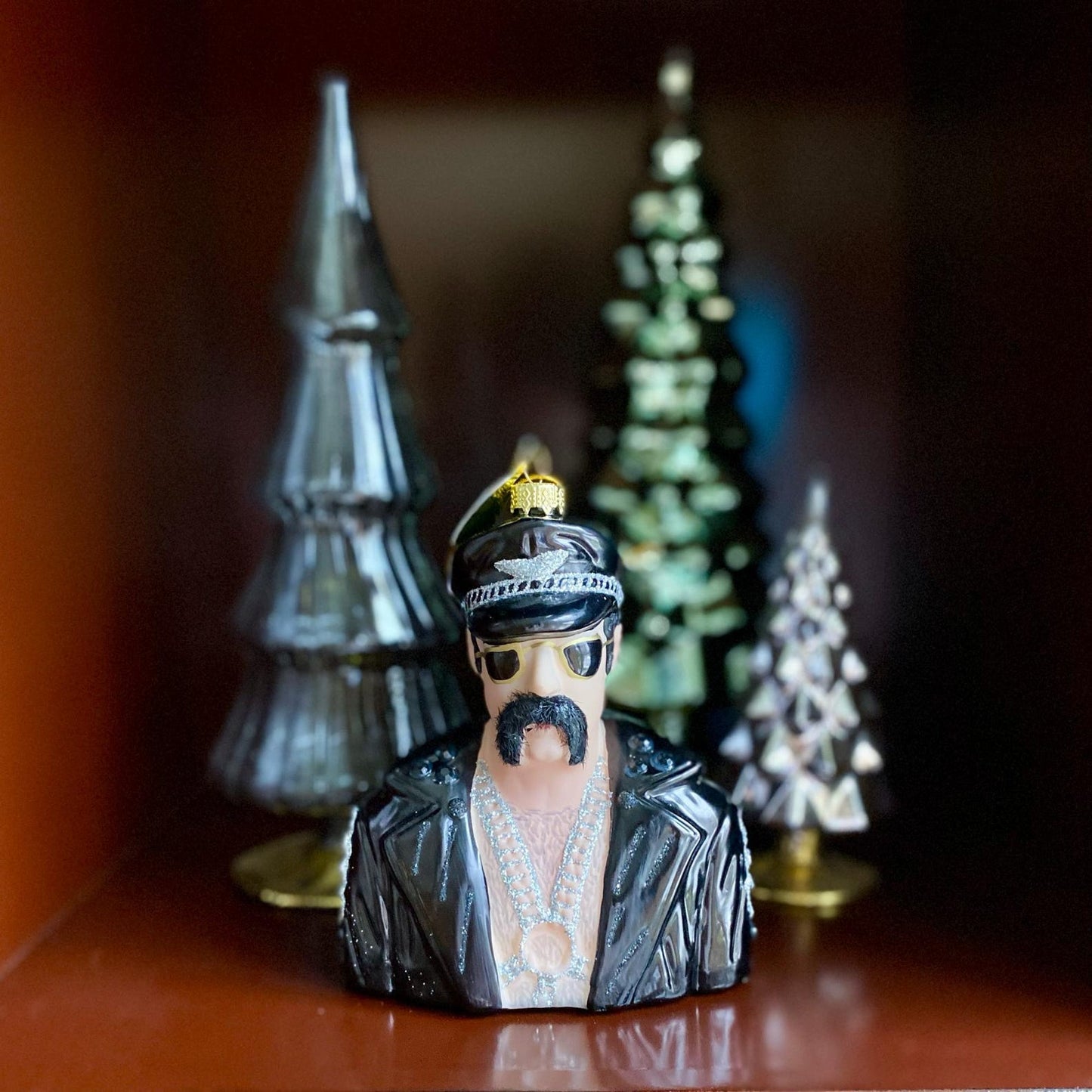 Leather Man Ornament
