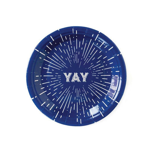 Yay Fireworks 7" Plates