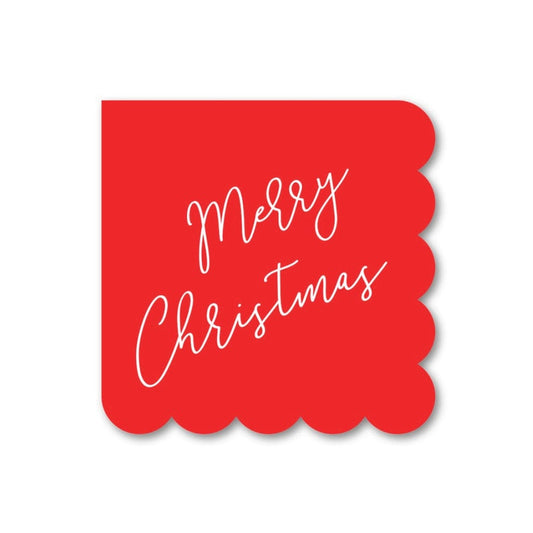 Merry Christmas Cocktail Napkins