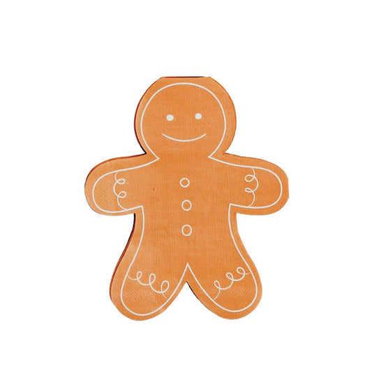 Gingerbread Man Paper Napkins