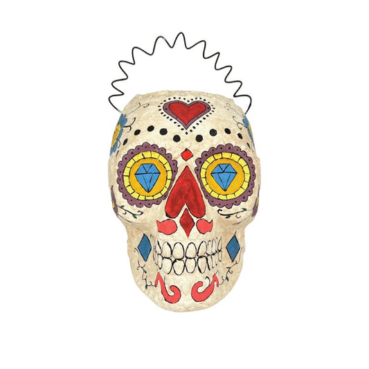 Sugar Skull Candy Bucket