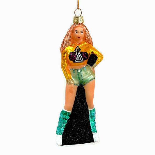 Beyonce Queen Bey Glass Ornament