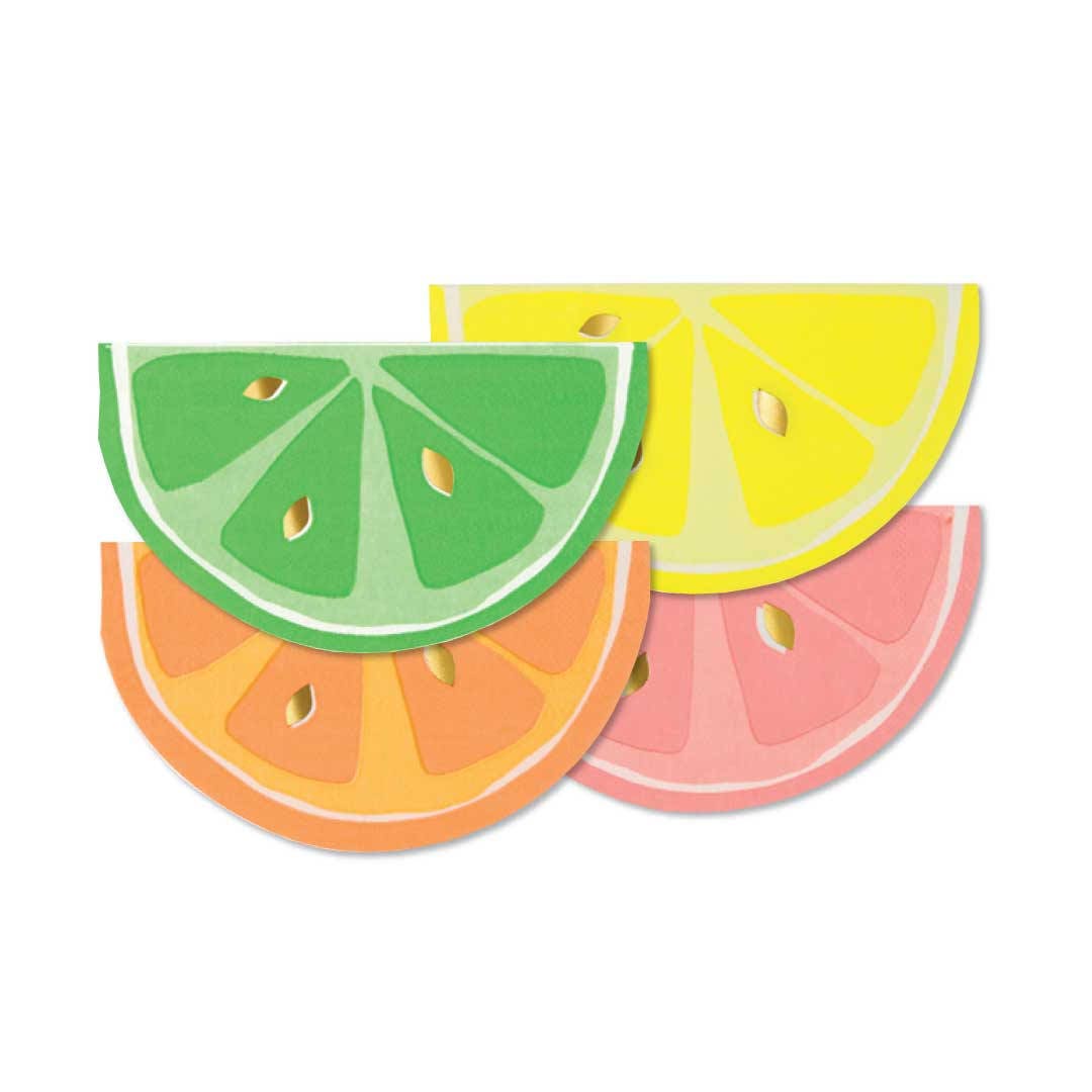 Neon Citrus Small Napkins
