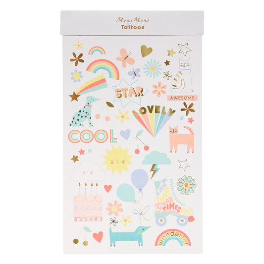 Girl Power Temporary Tattoos