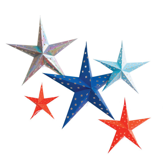 Paper Star Hanging Decorations