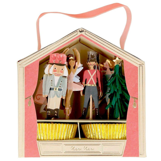 Nutcracker Ballet Cupcake Kit