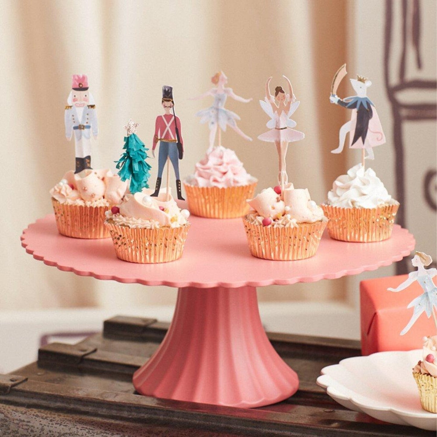 Nutcracker Ballet Cupcake Kit