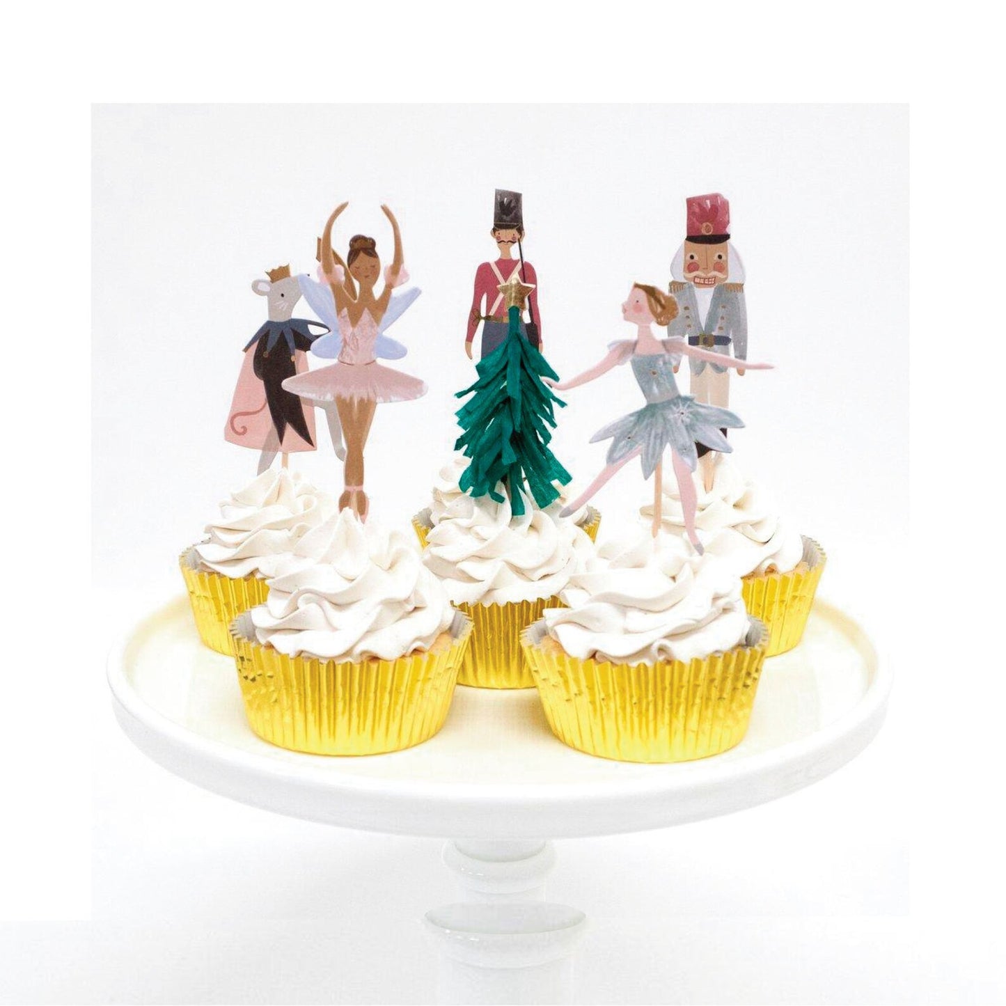 Nutcracker Ballet Cupcake Kit