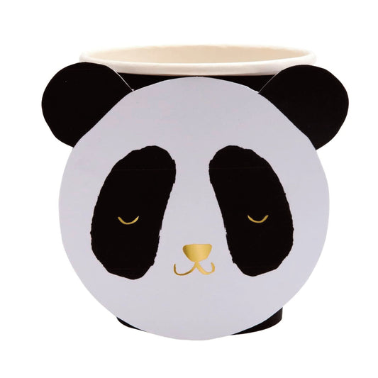 Panda Bear Paper Cups