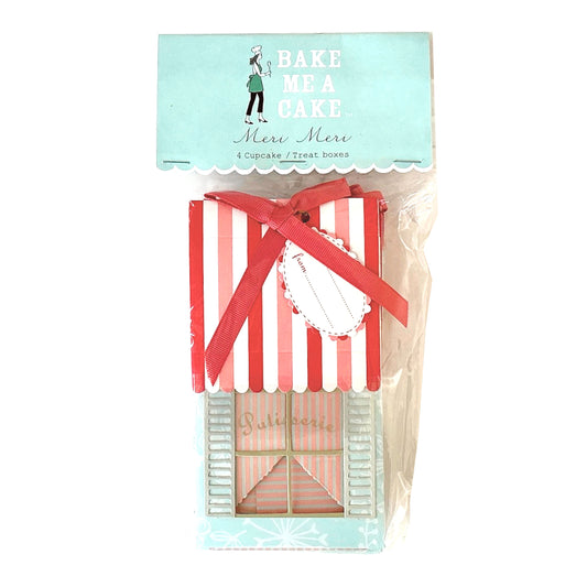 Meri Meri Patisserie Cupcake Boxes Red & Pink