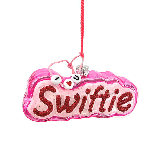 Swiftie Glass Ornament
