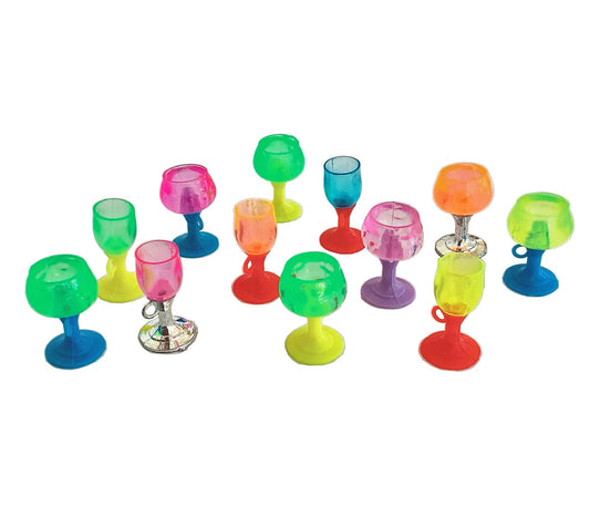 Miniature Wine Glasses Charms