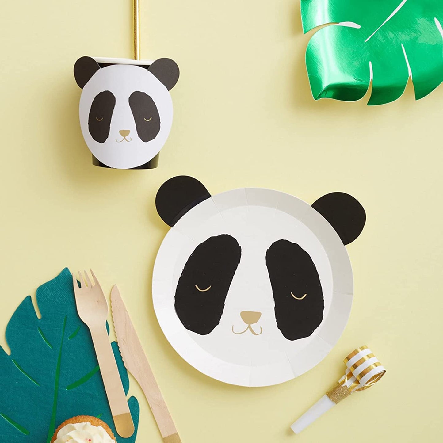 Panda Bear Paper Cups
