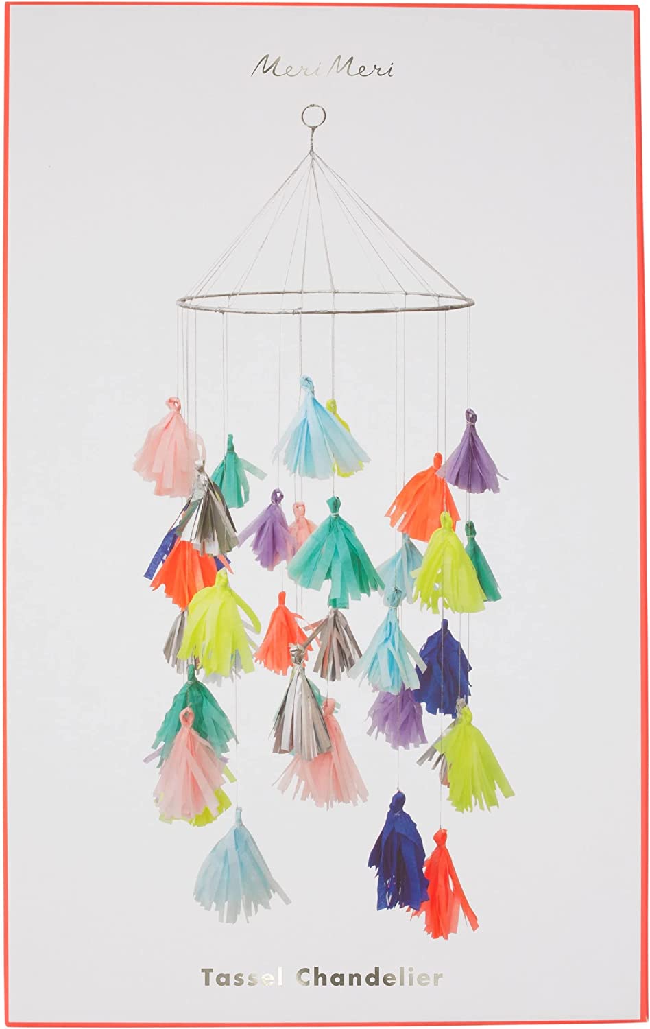 Bright Tassel Chandelier Garland