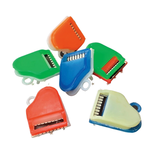 Plastic Piano Charms (4)