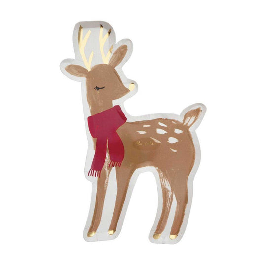 Reindeer Paper Plates