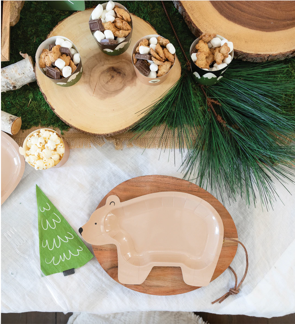 Adventure Bear Shaped Plate