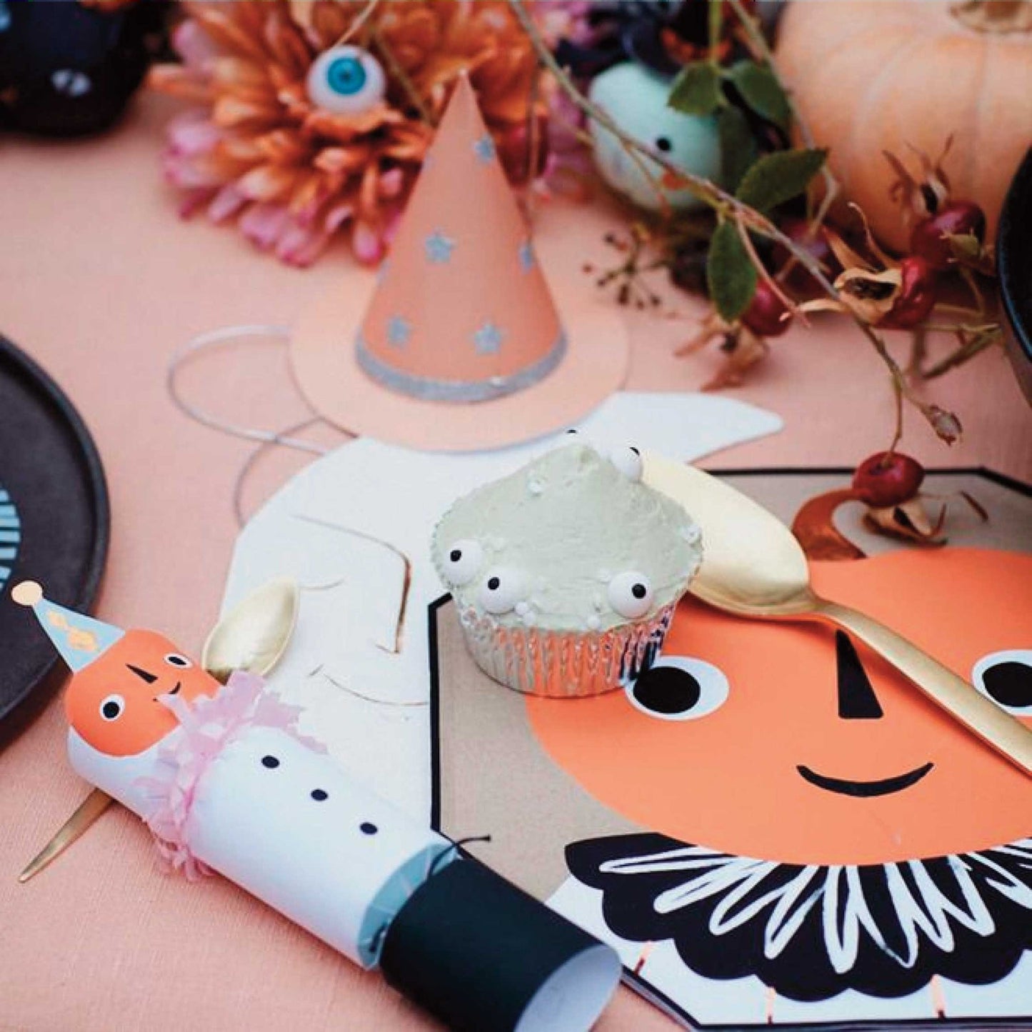 Vintage Halloween Plates