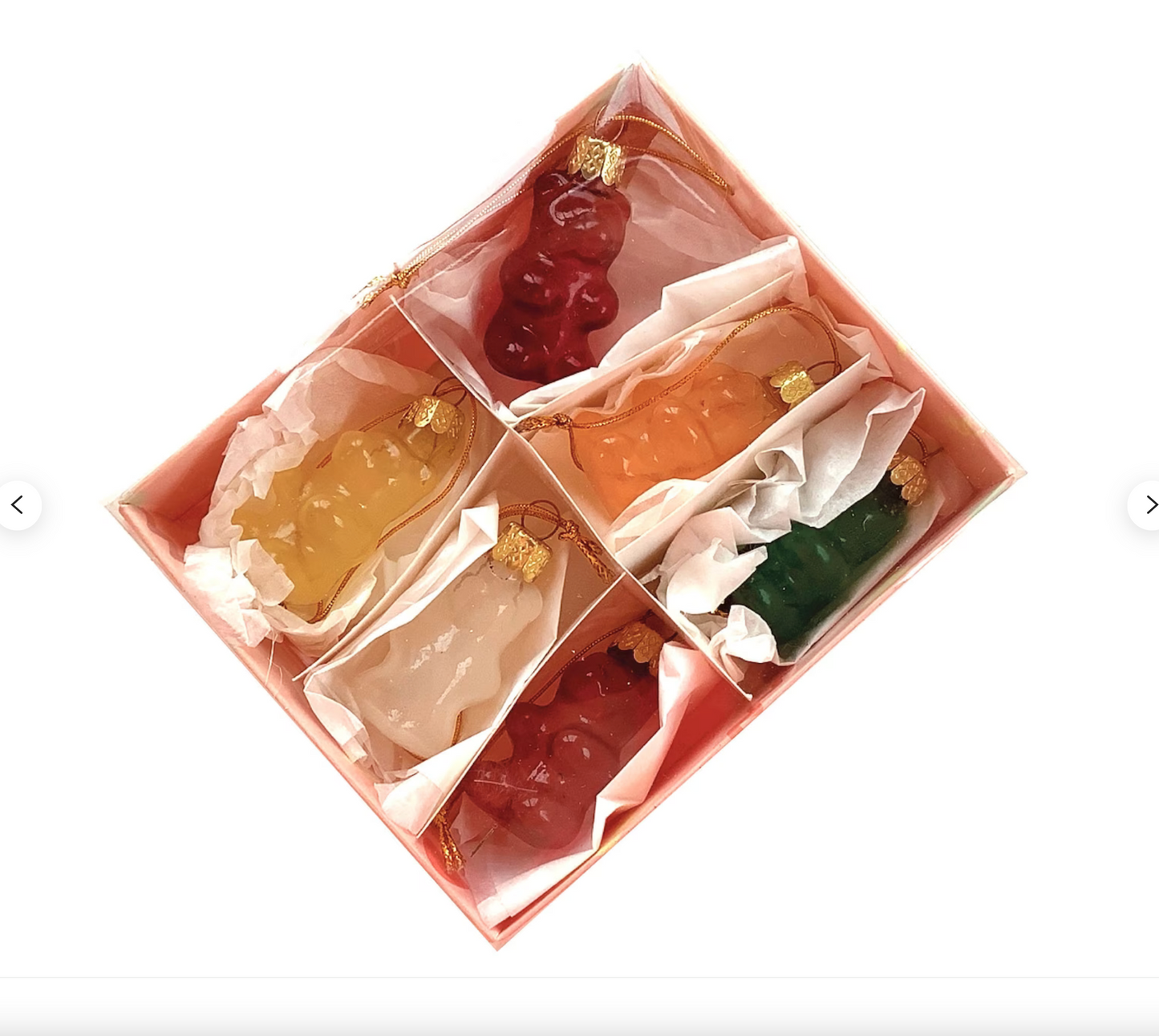 Gummy Bears Boxed Ornament Set