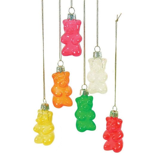 Gummy Bears Boxed Ornament Set of 6