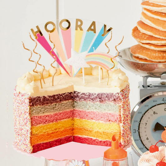 Hooray Cake Topper Meri Meri