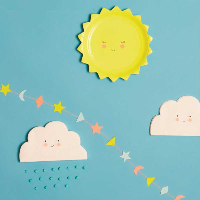 Sun Moon Cloud Cookie Cutters