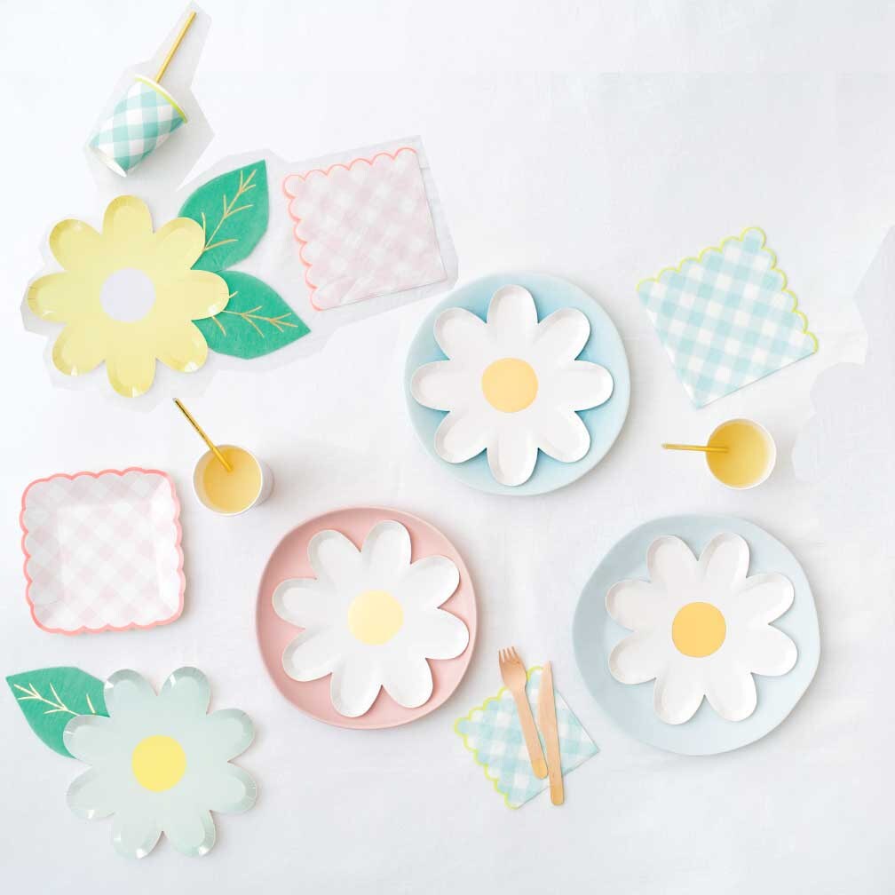 Meri Meri floral table setting