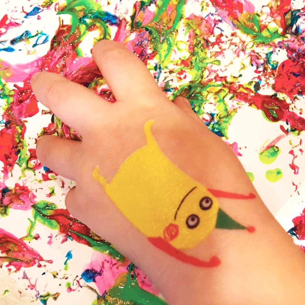 Monster Tattoo for Kids