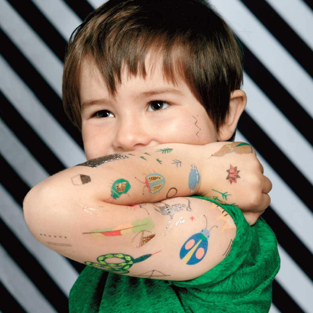 Flowers and Butterfly Tattoos