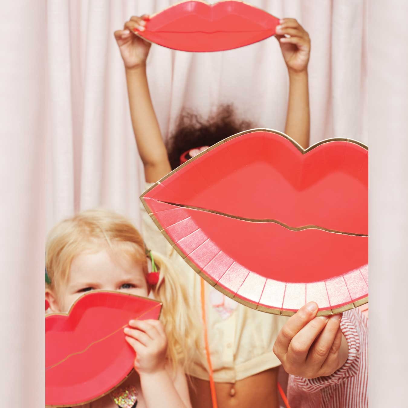 Pastel Heart Glitter Stickers