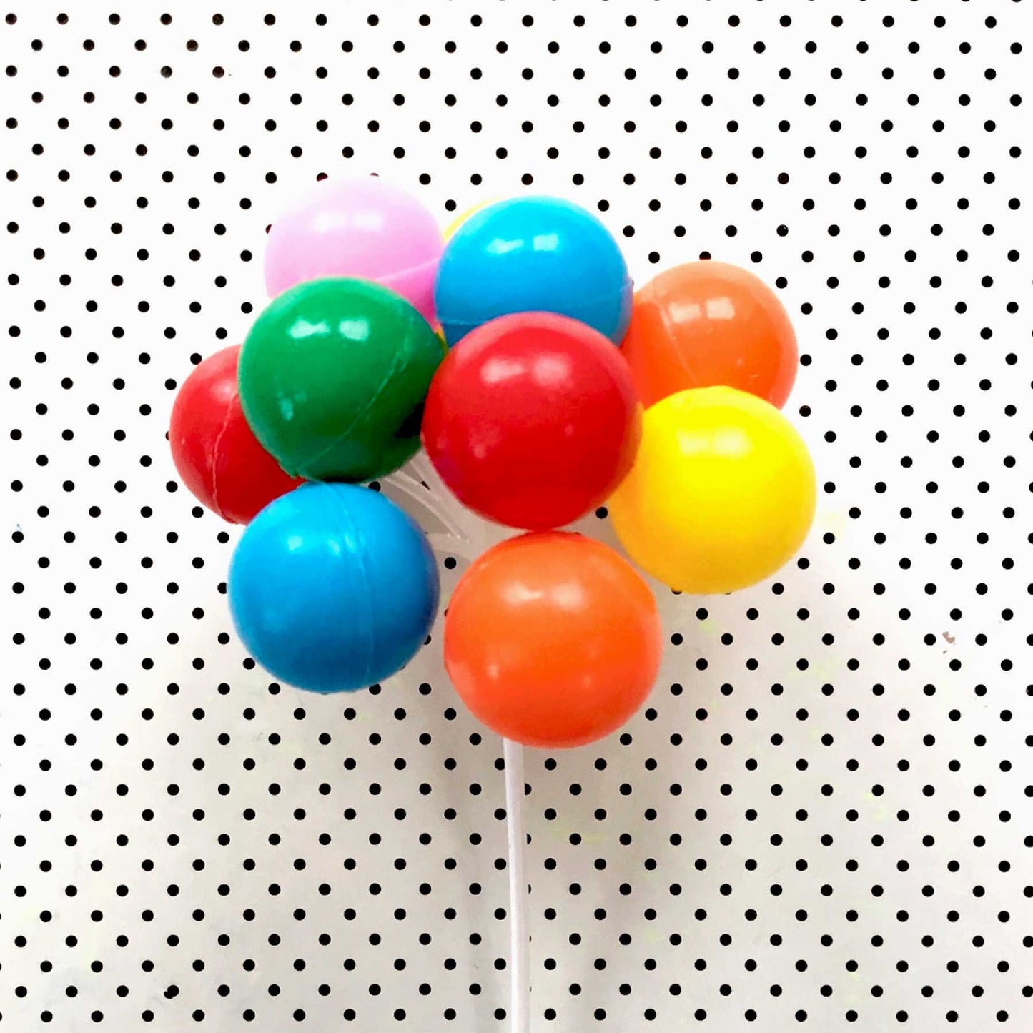 Party Balloon Cupcake Picks (3 Stems)