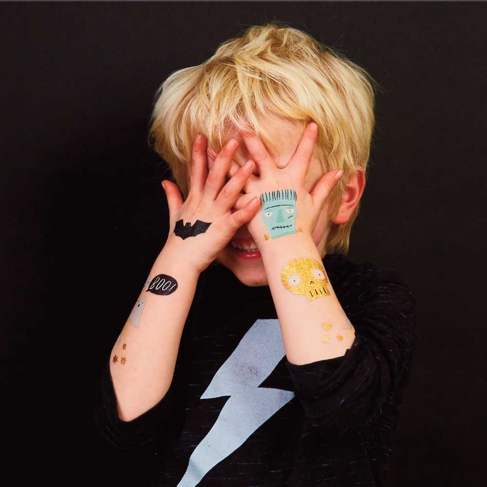 Halloween Glow in the Dark Tattoo Sheets