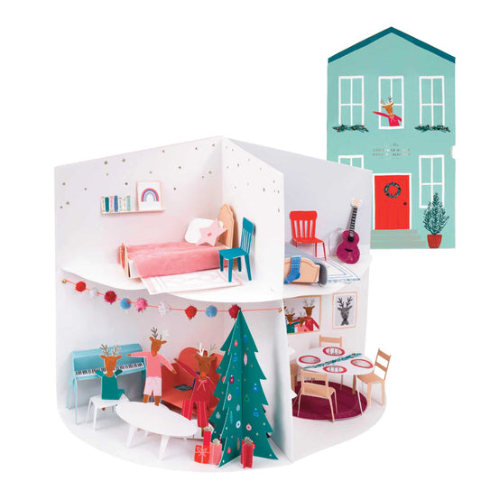 Meri Meri Festive House Paper Craft Advent Calendar