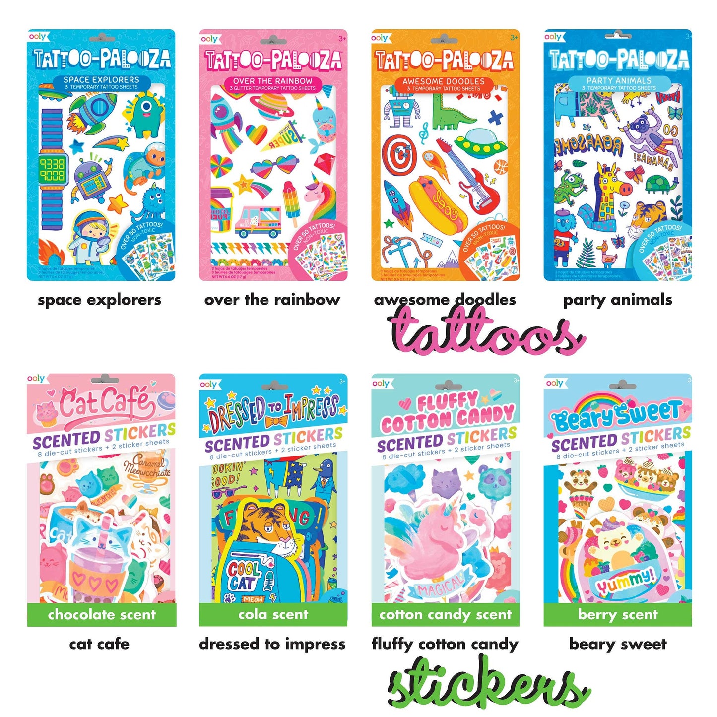 Dressed to Impress Scented Stickers