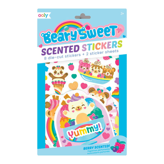 Beary Sweet Scented Stickers