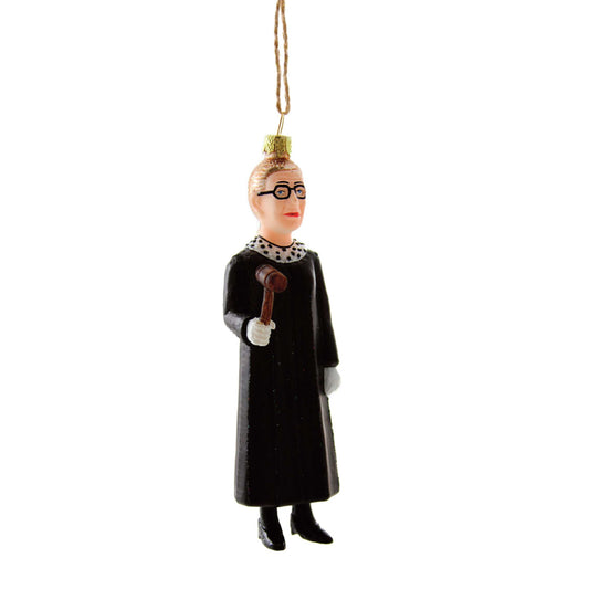 RBG Glass Christmas Ornament