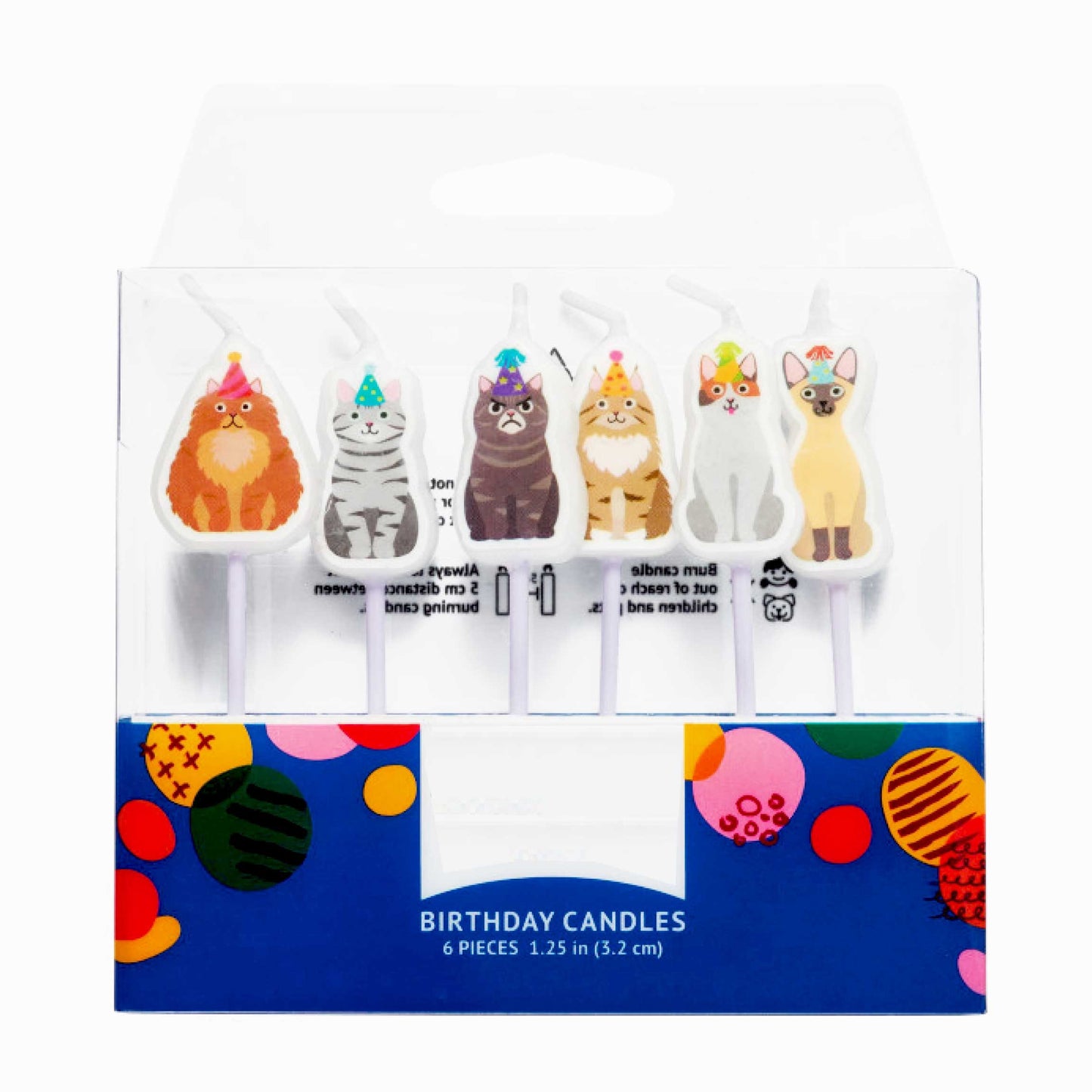 Cat Shaped Birthday Candles