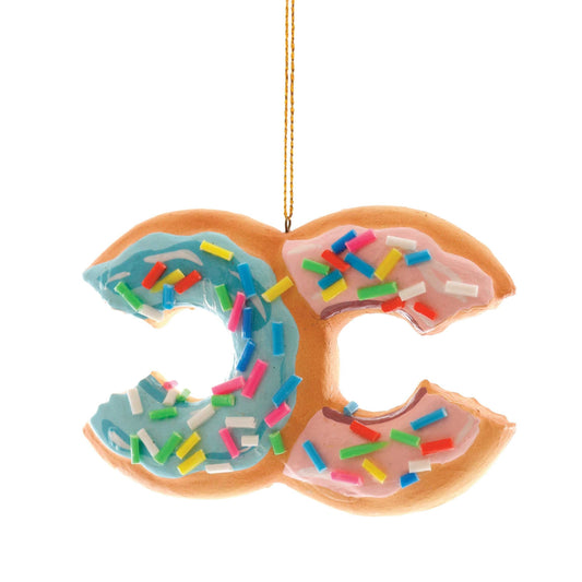 High Fashion Donuts Ornament
