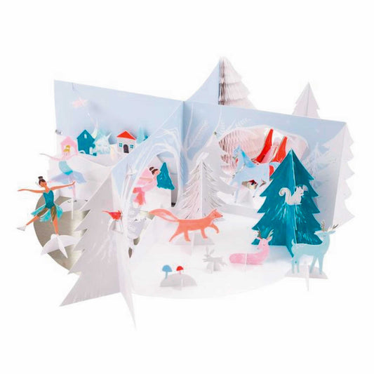 Winter Wonderland Paper Craft Advent Calendar