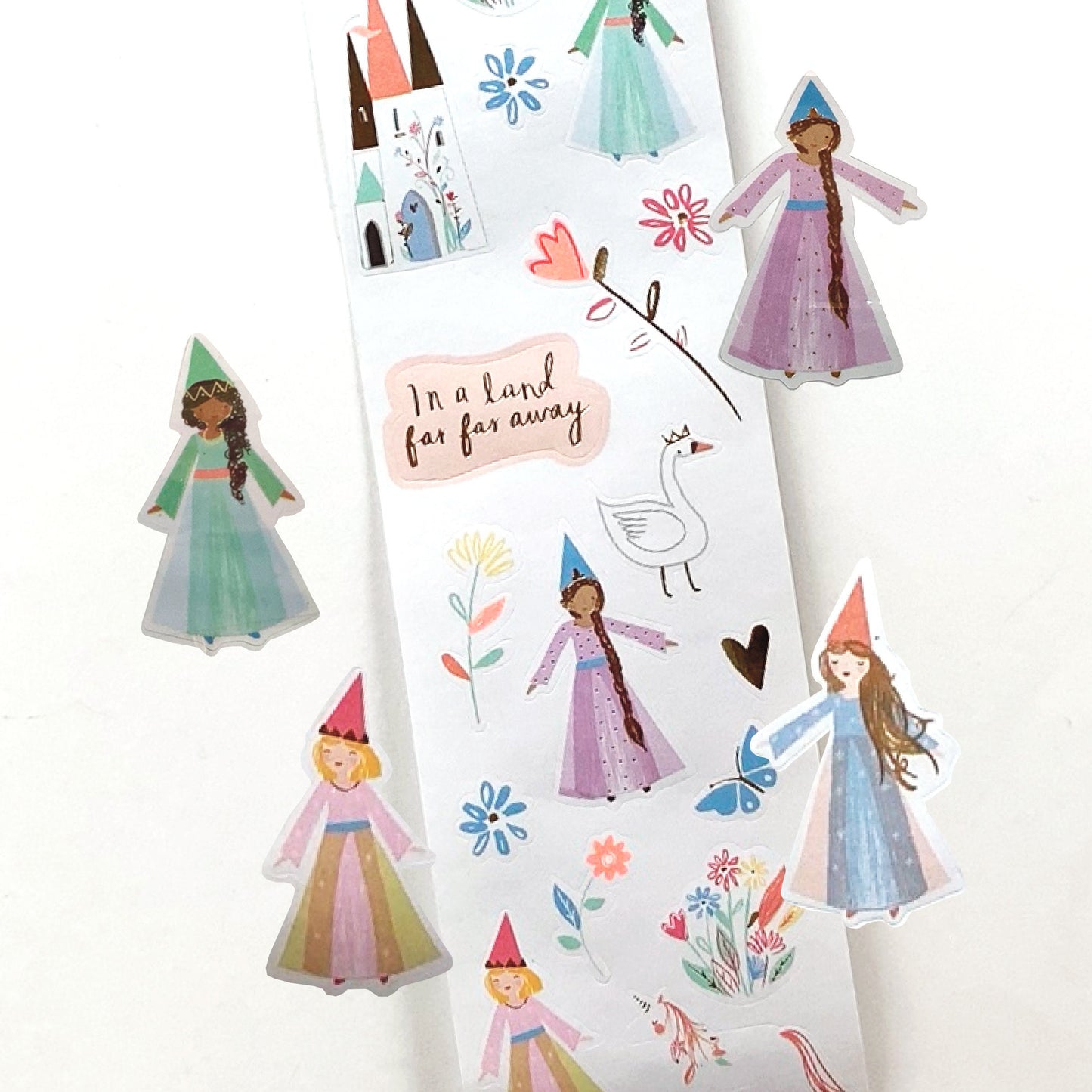 Princess Stickers Detail