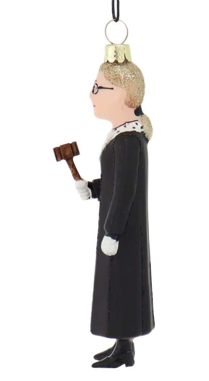 RBG Glass Christmas Ornament
