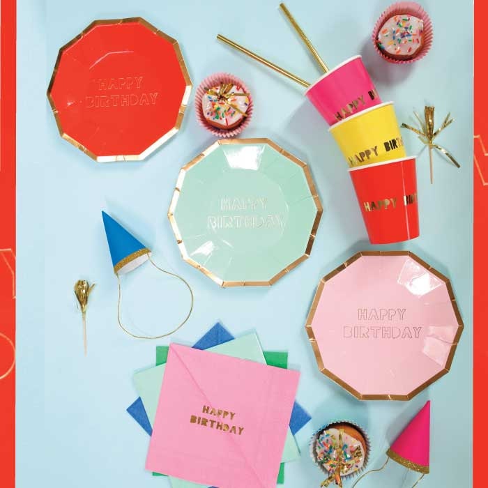 Happy Birthday Cocktail Napkins