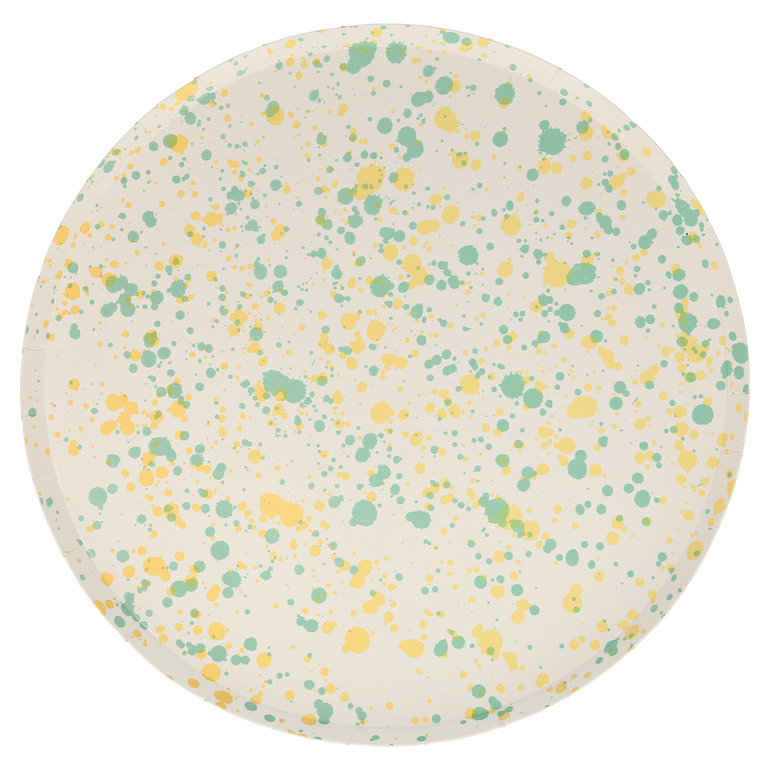 Speckled Large Paper Plate