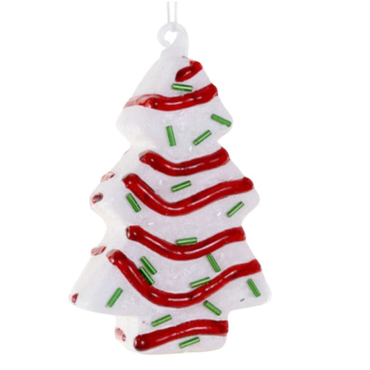Christmas Tree Cake Glass Ornament from Cody Foster